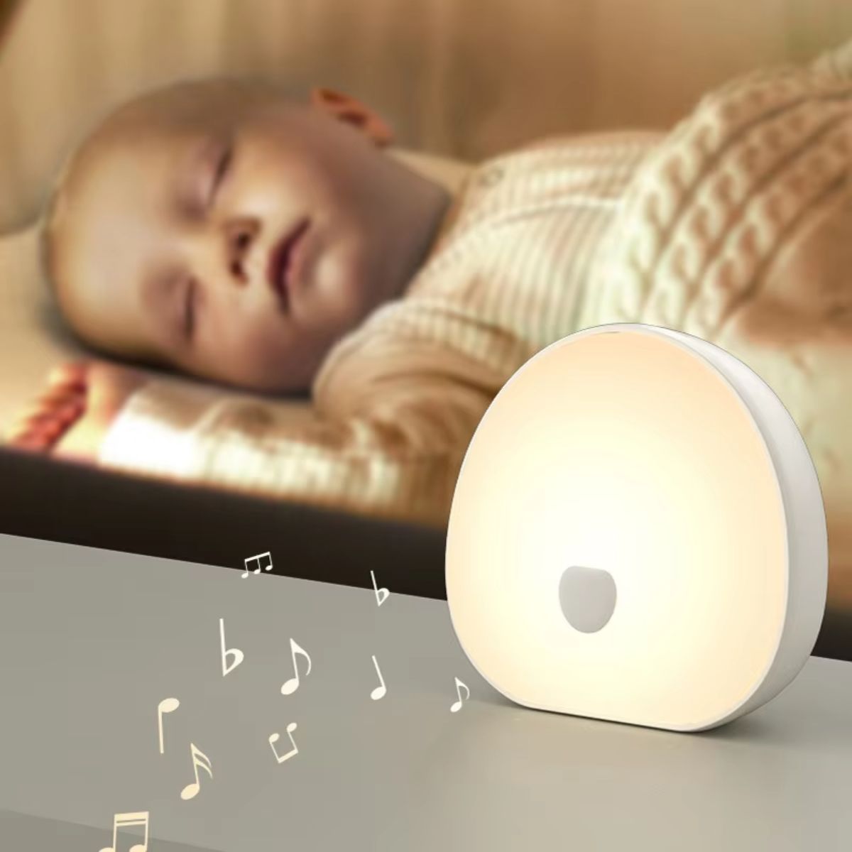 RGB White Noise Machine & Night Light