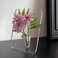 Modern Acrylic Frame Flower Vase